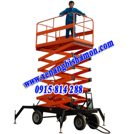 Khung nâng di động dùng điện kiểu chữ X (zic zắc).